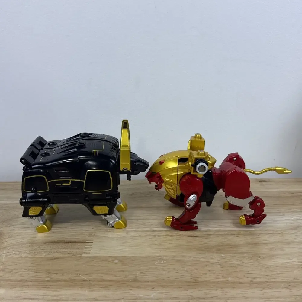 Power Rangers Wild Force Gaoranger DX Gao King Megazord Bandai Complete Set 2001